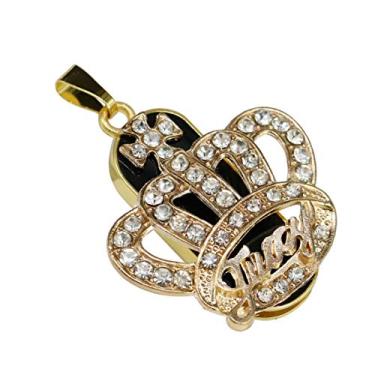 Imagem de 64GB Emperor's Hat Modelo USB Flash Drives Memory Stick Pen Drive USB Drive U Disk (Dourado)