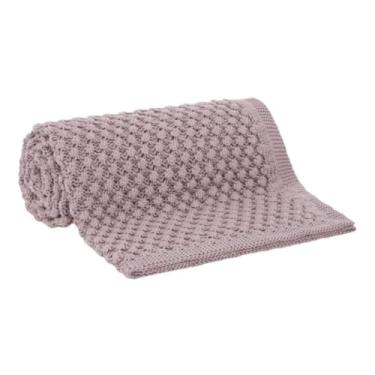 Imagem de Manta 125x150cm Buddemeyer Tricot Manu Rose