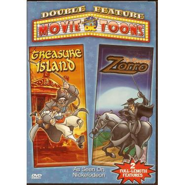 Imagem de The Amazing Zorro / Treasure Island (Double Feature)
