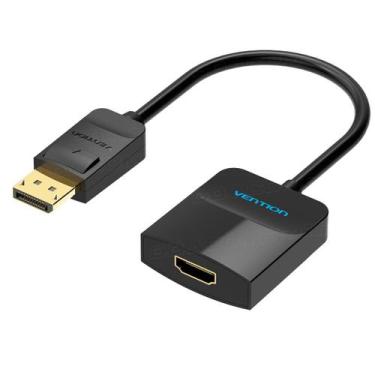 Imagem de Adaptador Conversor DP Displayport Macho p/ HDMI Fêmea 1080p - BBACOME