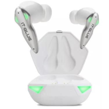 Imagem de Fone Gamer Bluetooth De Ouvido 5.3 Sem Fio Tws Microfone - IT Blue