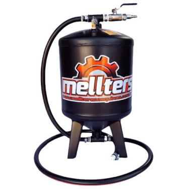 Imagem de Máquina De Jato De Areia Para 50 Kg De Abrasivo Completa - Mellters Má