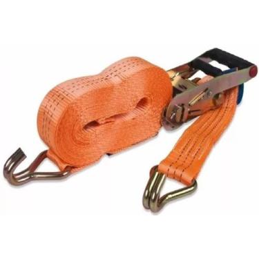 Imagem de 4un Cinta Catraca 5 Ton Amarrar carretinha carro caminhão - Lonas Amer