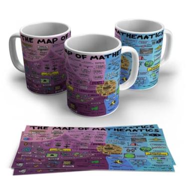 Imagem de Canecas de Porcelana Branca Personalizadas Profissões Matematica (Matematica 7)