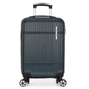 Imagem de Mala De Viagem Bordo Padrão ANAC 10kg em ABS Polo King, Verde