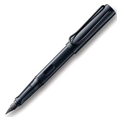 Imagem de LAMY AL-star black - Caneta tinteiro com grip ergonômica e pena de aço preta M - corpo de alumínio leve - incluindo cartucho azul LAMY T 10