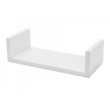 Imagem de Estante Livros 60  x 20 cm em MDF Branco Eví Decor