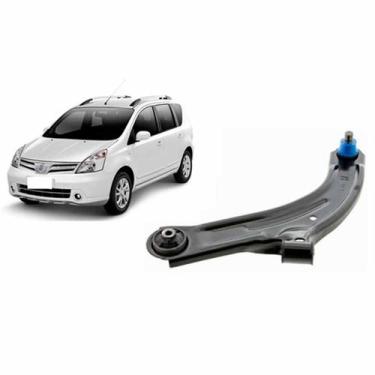 Imagem de Bandeja Suspensão Nissan Livina com Buchas e Pivô 2009/2014 - Fiat