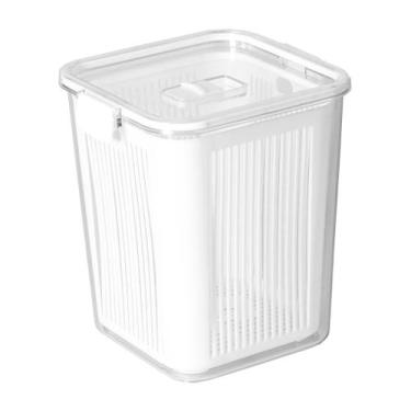 Imagem de Pote Slim Multiuso Fresh Hermético Geladeira Frutas, Verduras e Legume