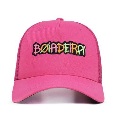 Imagem de Boné Trucker Boiadeira Country Ajustável Feminino Premium - Serápião 
