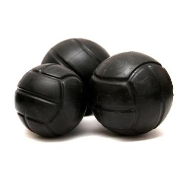 Imagem de Brinquedo Mordedor Maciço - Bolinha Black Lisa 95 - 01 Unid. - 2D PET