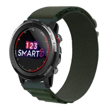 Imagem de Pulseira de Nylon com Presilha para Stratos 2 2s / Stratos 3 / Gear 2 