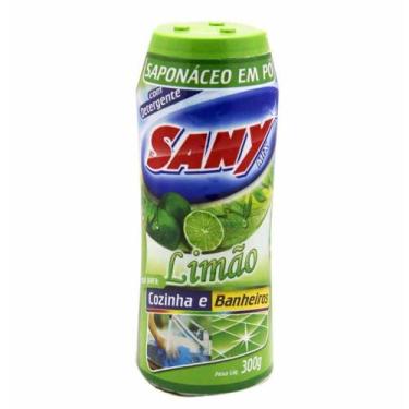 Imagem de Saponaceo em po limao 300g / un / sany