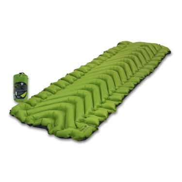 Imagem de KLYMIT Almofada de dormir inflável Static V2 | portátil, ultraleve, fácil de inflar, cama de ar dobrável para acampamento, mochila e caminhada — verde