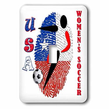 Imagem de 3dRose lsp_218188_1 Interruptor de botão único imagem popular EUA