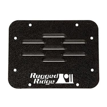 Imagem de Rugged Ridge 11586.10 Placa de exclusão de porta-pneus; Jeep Wrangler JK 07-18