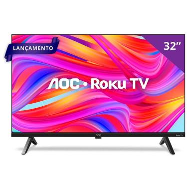 Imagem de Smart TV AOC Roku TV 32 Polegadas Wi-fi LED HD