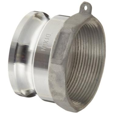 Imagem de Dixon G75-A-AL Alumínio A380 Global Tipo A Cam e Groove Mangueira Encaixe, 3/4" Plugue x 3/4" NPT Fêmea