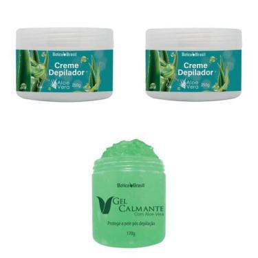 Imagem de Creme Depilador e Gel Calmante Axila Virilha e Perna - Lucy's