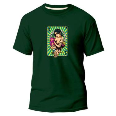Imagem de Camiseta Algodão Premium Estampa Digital Arte Poker Baralho - NoBrand,