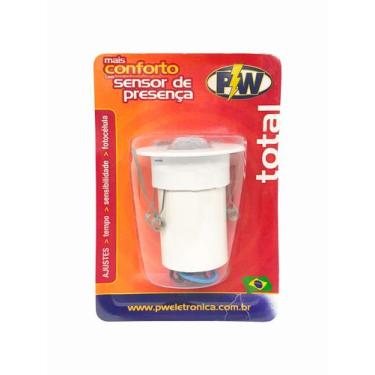 Imagem de Sensor de Presença Embutir Teto  Fotocelula 3 Ajustes Biv - PW