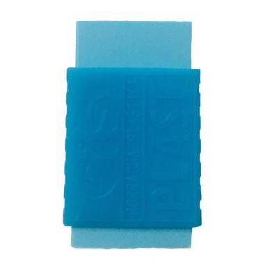 Imagem de Borracha Escolar Cis Plast Fluo - Azul Fluorescente