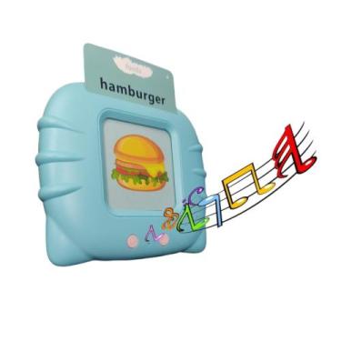 Imagem de Brinquedo Card Kids Para Crianças Interação em Inglês Imagens e Som Di