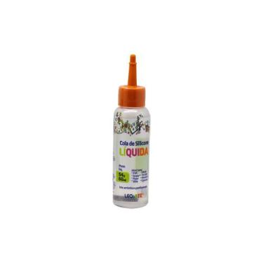 Imagem de Cola Silicone Líquida 54g 60ml LeoArte Artesanato - 99502