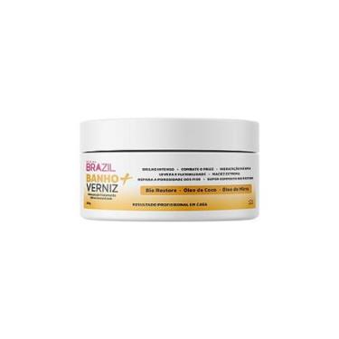 Imagem de Mascara Banho+ Verniz 300g Menina Brazil