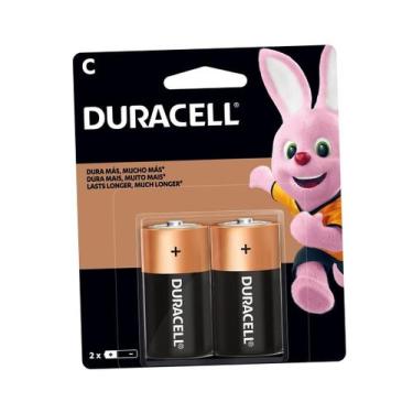 Imagem de Pilha Alcalina Duracell C Pacote 2u