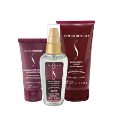 Imagem de Kit Senscience Inner Restore Intensif Máscara True Hue Óleo Moisture L