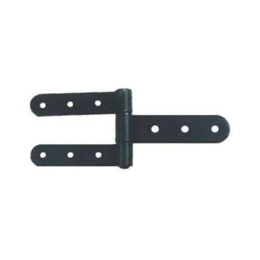 Imagem de Dobradiça de Porteira de Aço Pintada Dupla N 06 - Metasal