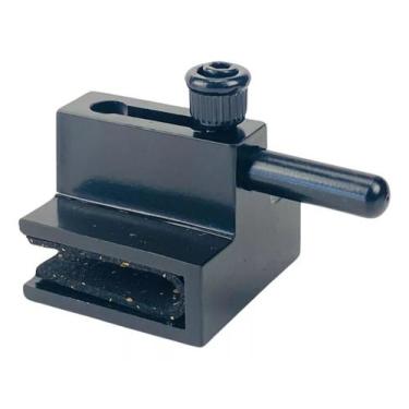 Imagem de Trinco de pressão para porta de vidro 8 a 10mm preto - Woodglass