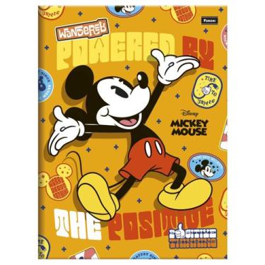 Imagem de Caderno Foroni pequeno Mickey Mouse brochura 80 folhas