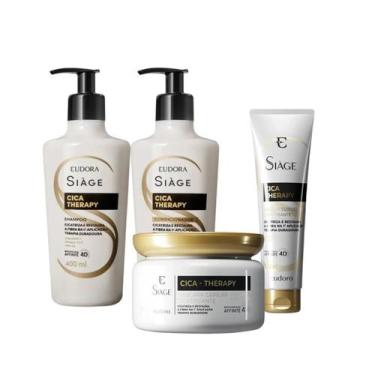Imagem de Eudora Siàge Kit Cica-Therapy Cicatrização Capilar Completo