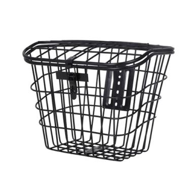 Imagem de Dynwave Cesta dianteira e traseira de bicicleta, cesta de armazenamento de bagagem, cesta de carga de bicicleta, organizador de artigos diversos,