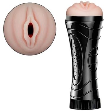 Imagem de Masturbador Masculino Buceta Vagina Realista em formato de lanterna Cyberskin Realístico Punheta Masturbação Brinquedos Adultos Sexy Shop