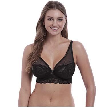 Imagem de Freya Sutiã feminino Expression com decote profundo e aro, Preto, 34F