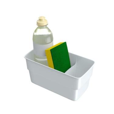 Imagem de Organizador para Pia de Plástico - Stolf, Branco