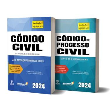 Imagem de Código civil + código de processo civil - para consultas em provas, co
