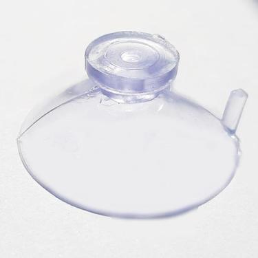 Imagem de Kit com 10 Ventosas 40mm em Pvc Silicone Ventosa com Cabeça Botão, Red