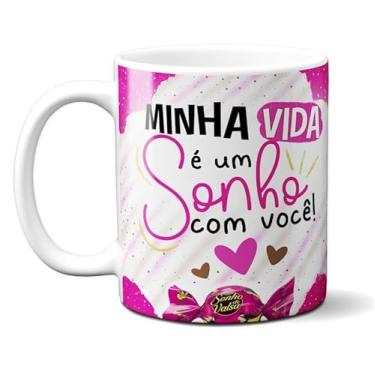 Imagem de Caneca Xícara Porcelana Presente Páscoa Sonho de Valsa