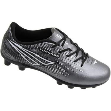 Imagem de Chuteira Campo Penalty Tornado Juvenil Masculina, Chumbo, 34