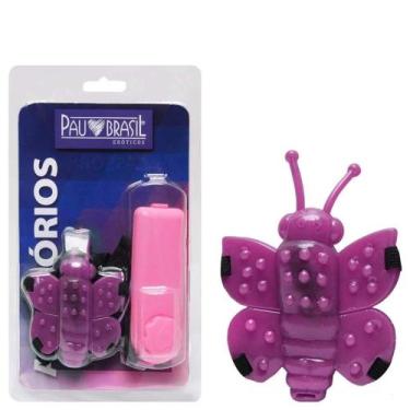 Imagem de Vibrador Micro Butterfly 6 X 6Cm - sexy import, Vermelho
