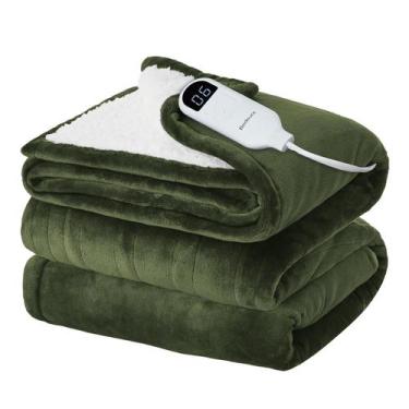 Imagem de Cobertor Elétrico Bedsure Queen Size - Flanela Aquecida