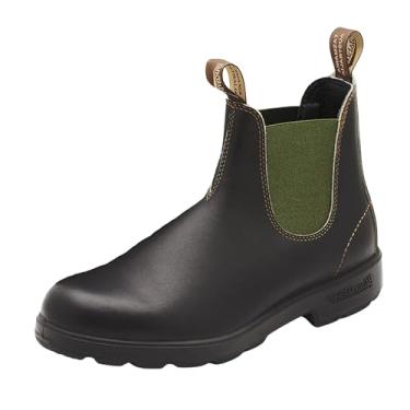 Imagem de Blundstone Bota sem cadarço 500, Marrom/verde-oliva, 7.5 US Men / 9.5 US Women / 6.5 AU