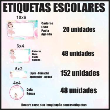 Imagem de Etiqueta Adesiva Escolar em Vinil Tema Personagem FREE FIRE - Dekal De