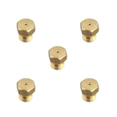 Imagem de Kit Bico Injetor Para Gás Botijão Glp Fogão Cooktop Fischer 5 Bocas 16