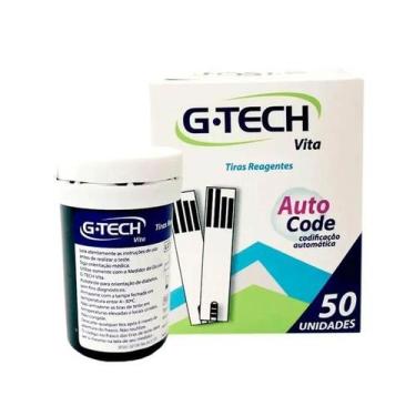 Imagem de Tiras Reagentes G-Tech Vita Auto Code 50 unidades