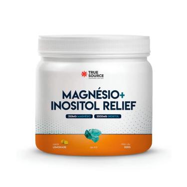 Imagem de Vitaminas E minerais magnesio + inositol relief true source lemonade 300G